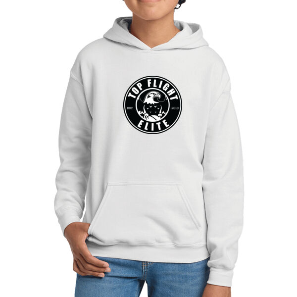 Top Flight Youth Heavy Blend Hooded Sweatshirt Thumbnail